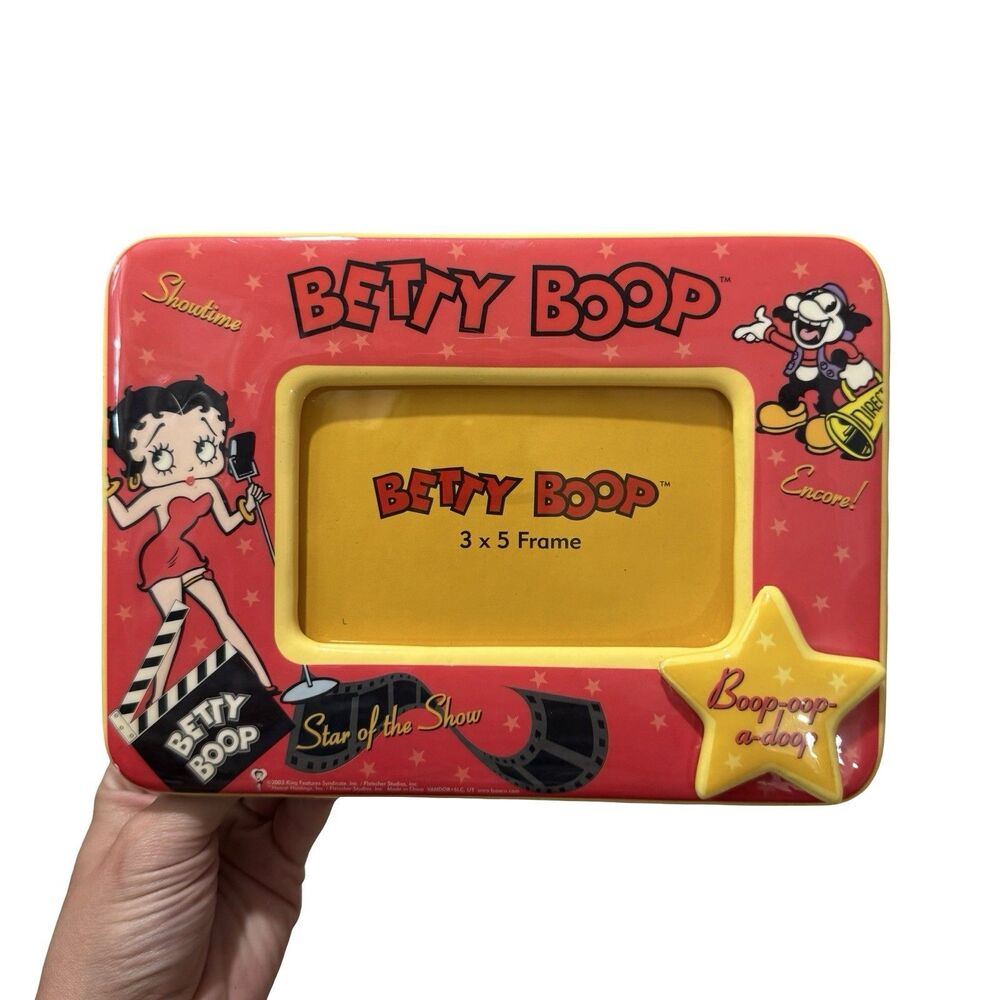Betty Boop Showtime Picture Frame for 3 x 5 photo - Picture 2 of 6